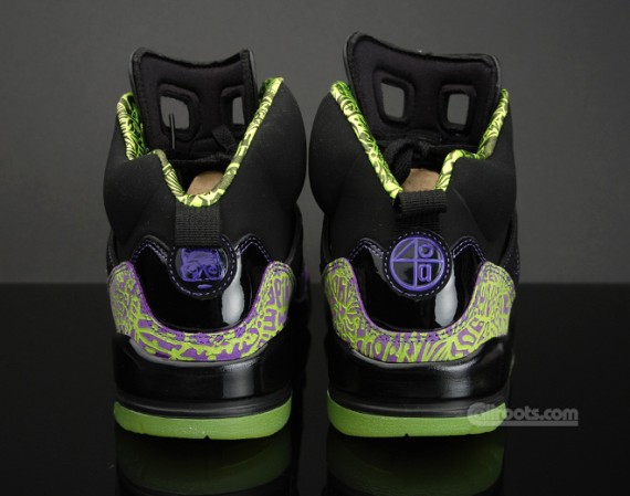 Air Jordan Spizike - Black - Citron