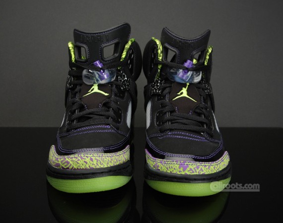 Air Jordan Spizike - Black - Citron