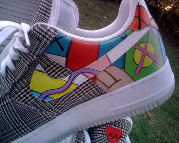 Nike Air Force 1 Custom - Kanye West - 808s & Heartbreak