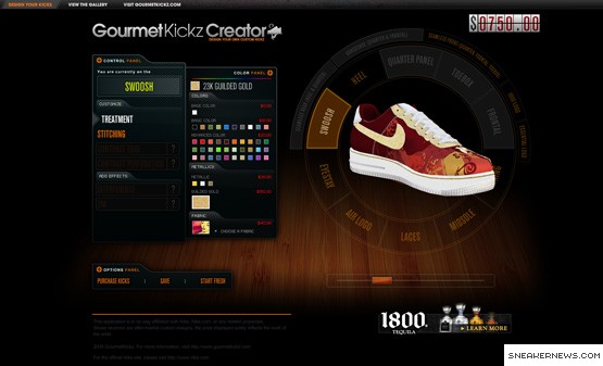 Gourmet Kickz - Kickz Creator