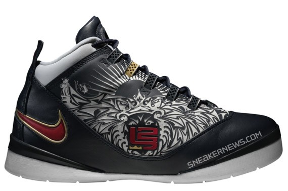 Nike LeBron Zoom Soldier II - Olympic Lion Tattoo Edition