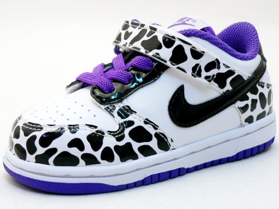 Nike Little Dunk Low TD – Dalmation Print