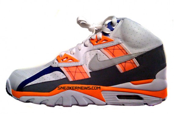 Nike Air Trainer SC High – White – Total Orange