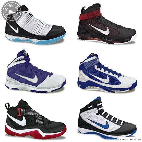 Nike Basketball Fall 09 Preview II - Sharkalaid, Hypermax, Hyperlite, & More