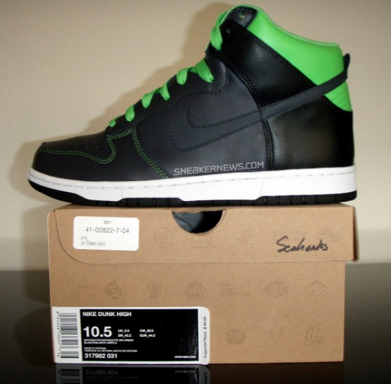 Nike Dunk High Seattle Seahawks