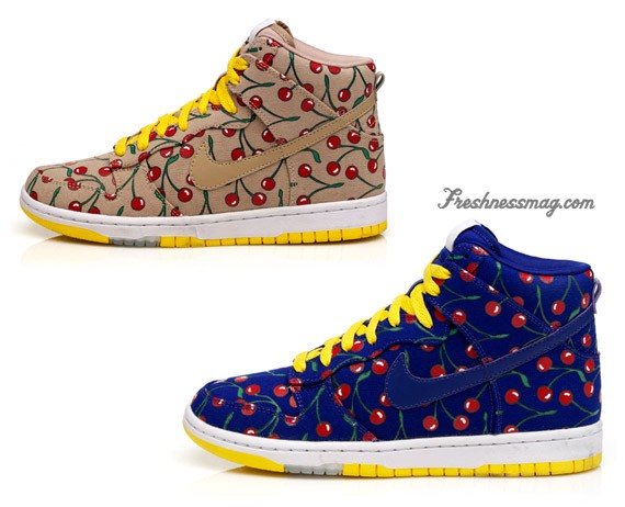 Nike Womens Skinny Dunk x Paule Marrot - Cherries