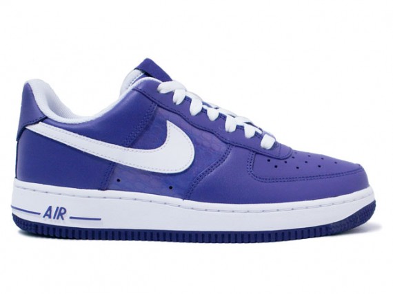 Nike Womens Air Force 1 – Varsity Purple – White