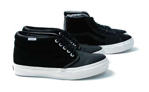 Vans Black Leather Pack - Chukka, Era & Sk8-Hi - Spring 2009