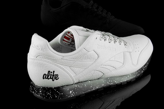 Alife x Reebok Classic Leather Lux - White Black