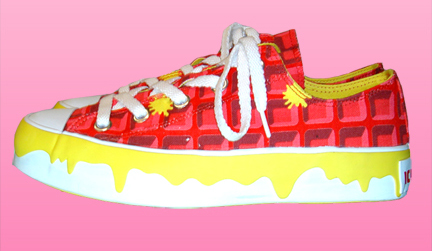 Ice Cream Canvas Waffle Low Top