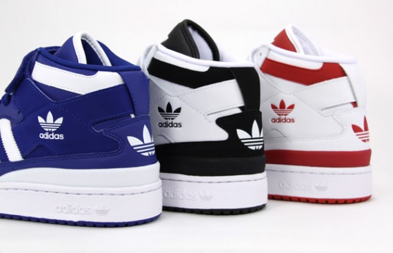 Adidas Forum Mid - Three New Colorways