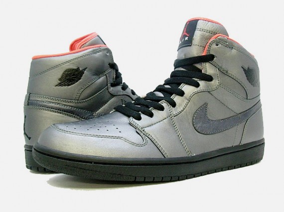 Air Jordan I High Premier - Pewter - Black - Max Orange