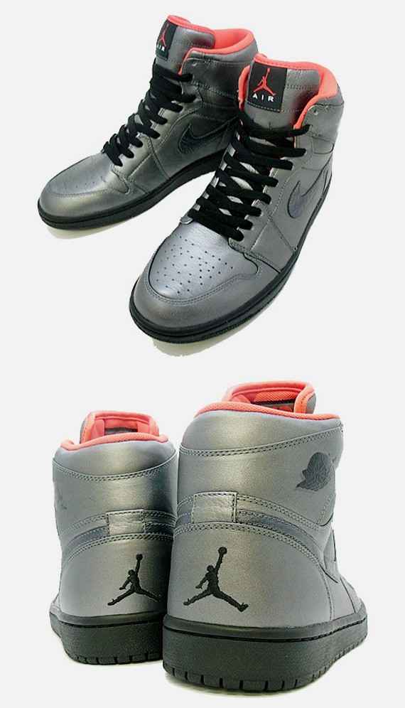 Air Jordan I High Premier - Pewter - Black - Max Orange