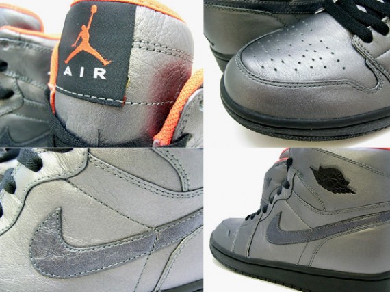 Air Jordan I High Premier - Pewter - Black - Max Orange