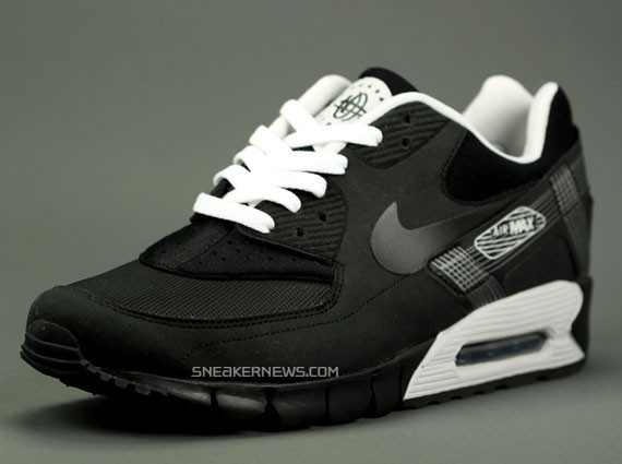 Nike Air Max 90 Current Huarache ND – Black – Neutral Grey