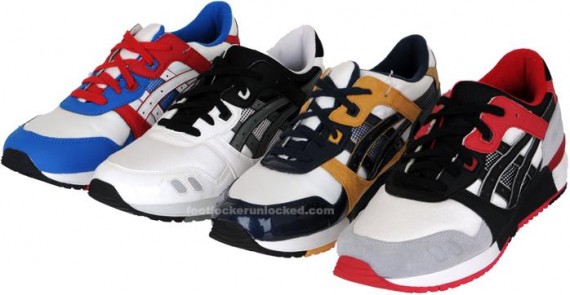 Asics Gel Lyte III - Four New Colorways