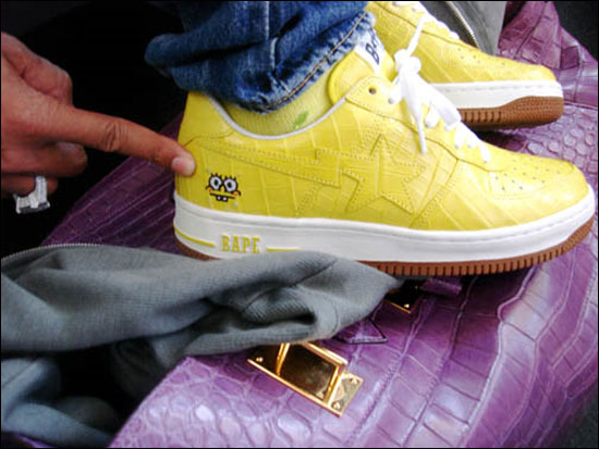 Bape x Spongebob – Bapesta