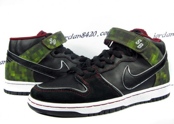 Nike SB Dunk Mid Premium - Gold Fish - Digi Camo