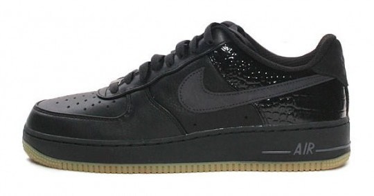 Nike Air Force 1 Low Premium LE – Black – Gum