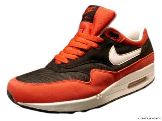 Nike Air Max 1 - Black - White - Varsity Red