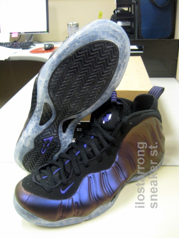 Nike Eggplant Air Foamposite One - Varsity Purple - Black