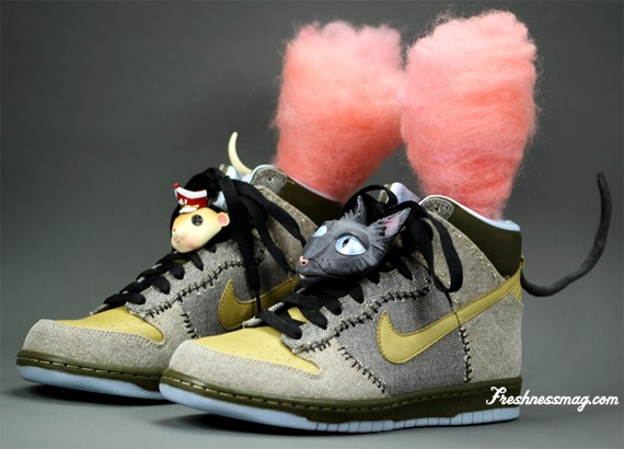 Nike x Coraline Dunk - Movie Props Edition