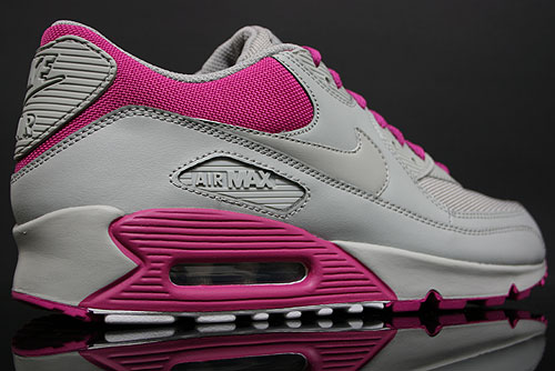 Nike WMNS Air Max 90 - Medium Grey - Rave Pink