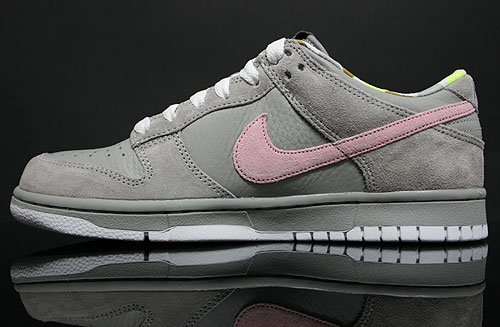 Nike Dunk Low WMNS CL “Medium Grey/Pink Glaze-White”