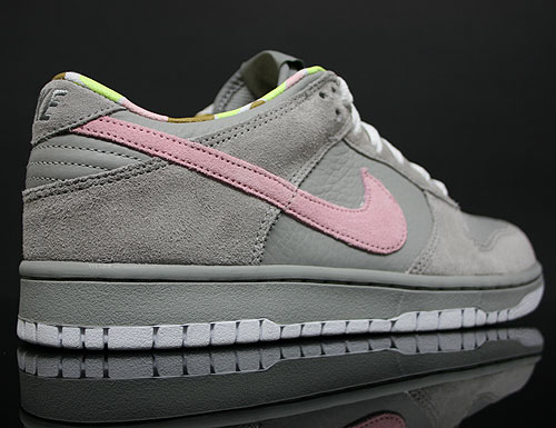 Nike Dunk Low WMNS CL “Medium Grey/Pink Glaze-White”