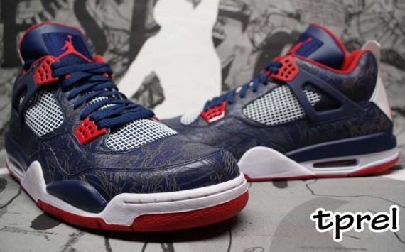 Air Jordan IV Laser Olympic – Carmelo Anthony PE