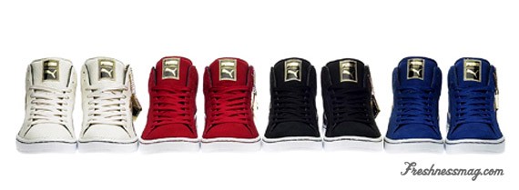 PUMA Mid x Undefeated - 24k Collection