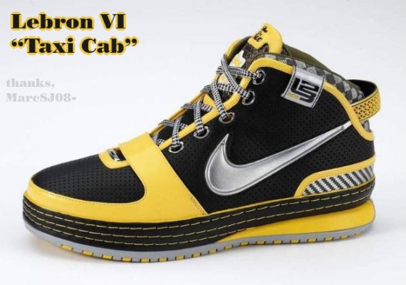 Nike Zoom LeBron VI (6) - Taxi Cab