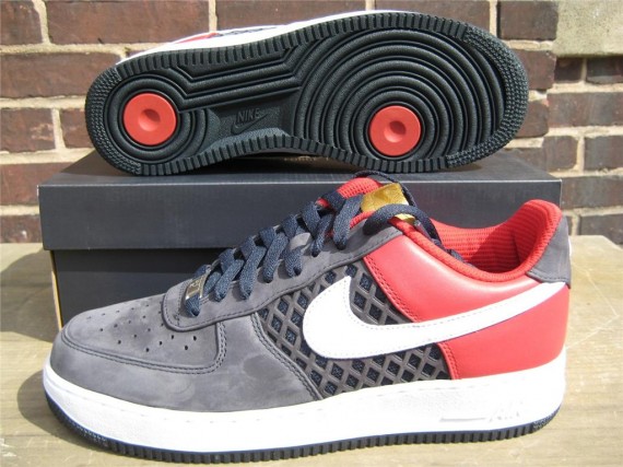 Nike Air Force 1 Low Premium – Birds Nest – Obsidian