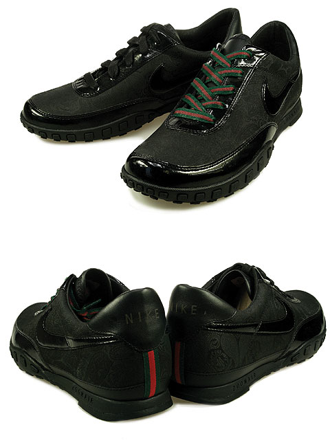 Nike Waffle Racer III - Black - Red - Green - Gucci