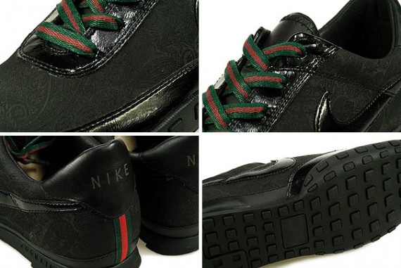 Nike Waffle Racer III - Black - Red - Green - Gucci