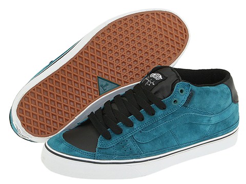 Vans J-Lay Mid - Black Teal Pig Suede