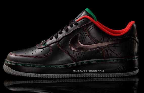 Nike Air Force 1 - Black History Month ‘09 Detail Photos