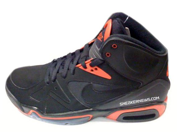 Nike Air Hoop Structure - Black - Infrared