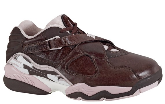 Air Jordan VIII (8) Womens Low - Dark Cinder - Champagne - Sail 