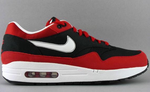 Nike Air Max 1 - Black - Varsity Red - White