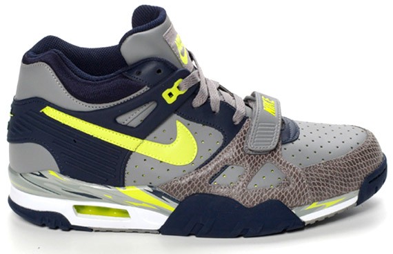 Nike Air Trainer III LE - Charcoal - Volt