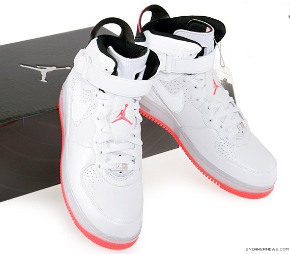 Air Jordan Force VI (AJF 6) - White - Infrared