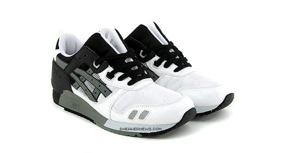 Asics Gel Lyte III - White - Grey - Black