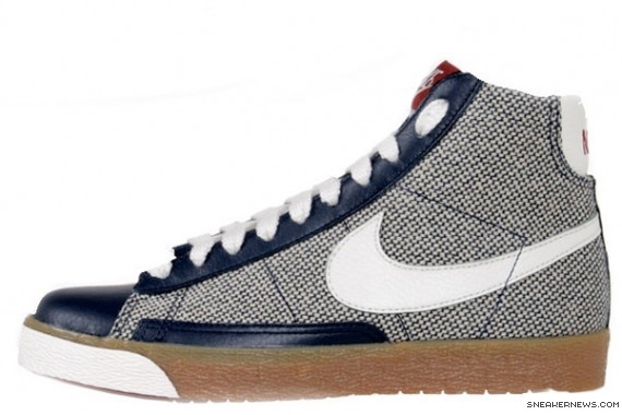 Nike Blazer Mid Premium Womens - Slate - Woven