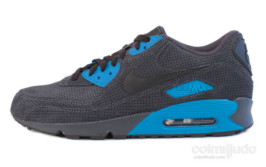 NIke Air Max 90 - Perforated - Grey - Blue