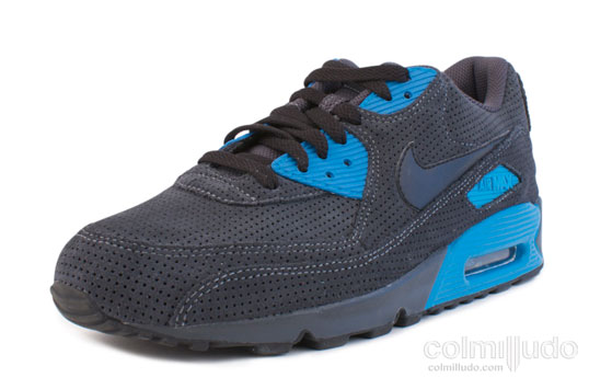 NIke Air Max 90 - Perforated - Grey - Blue