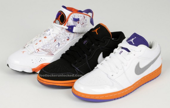 Air Jordan 1 Low & Six Rings - Phoenix Suns