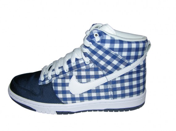 Womens Skinny Dunk High - Checkered Tablecloth