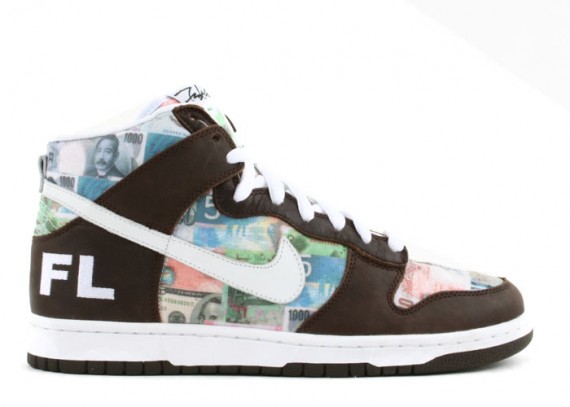 Nike Dunk Low Pro SB - For Love or Money (FLOM) - White - White - El Dorado