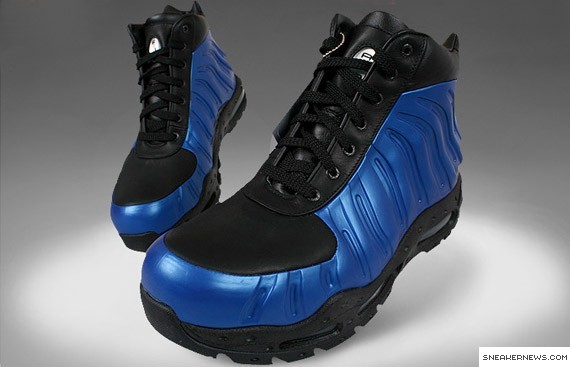 Nike Foamposite Boot Neon Royal